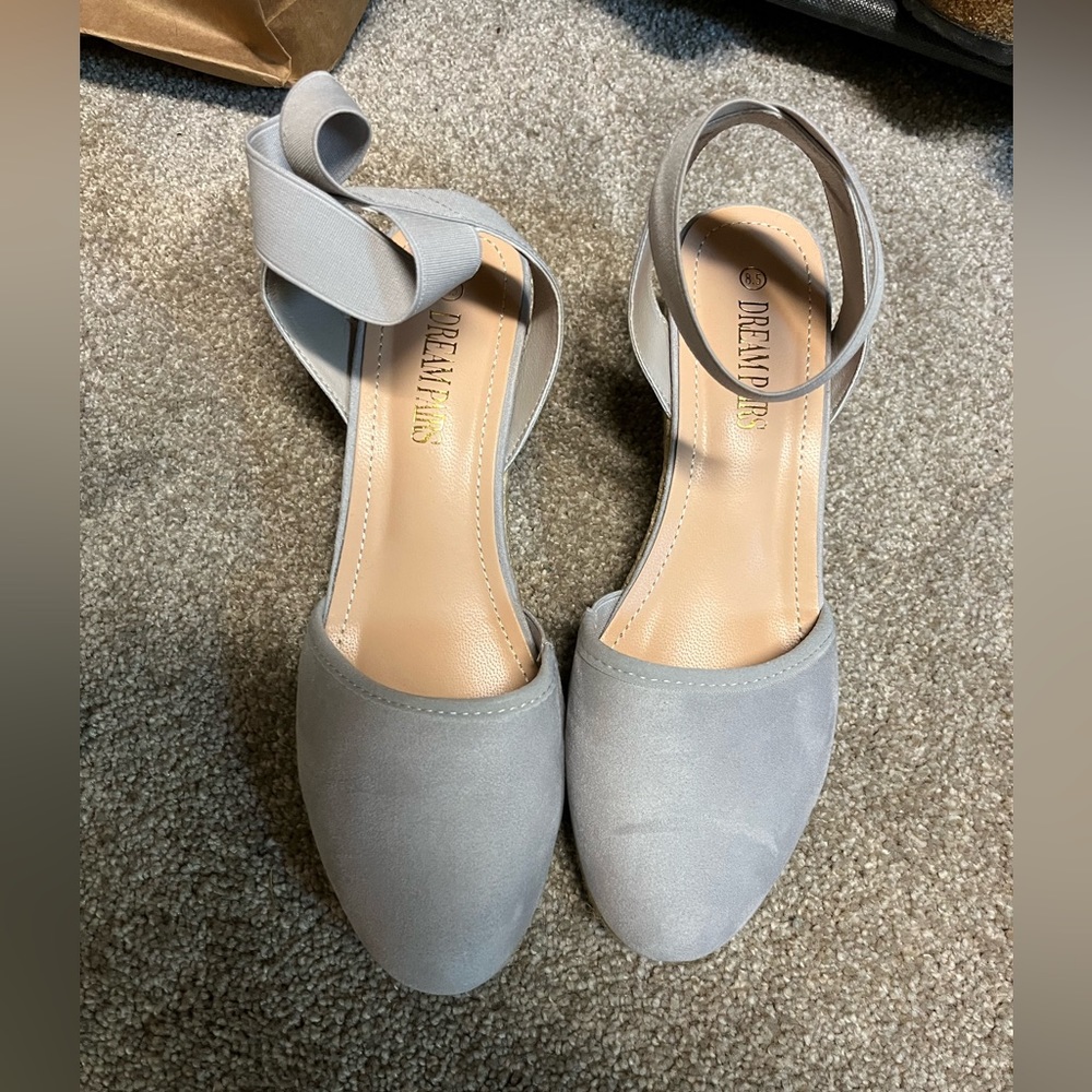 Never worn, they weren’t a great fit for me